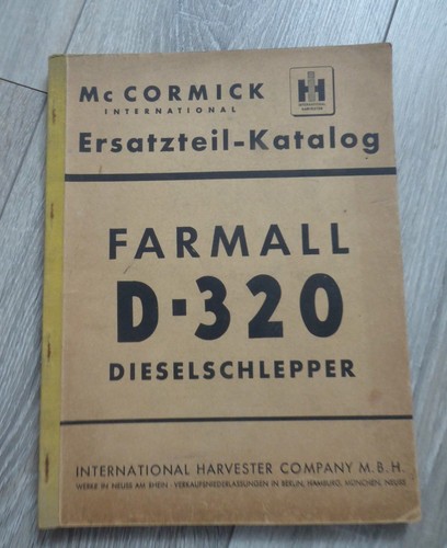 Cormick schlepper d320 - mc,