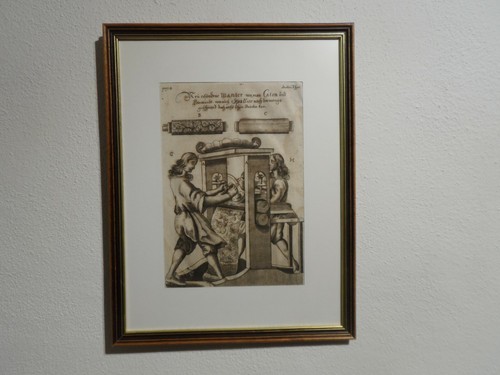Orig kupferstich mit - kupferstich,