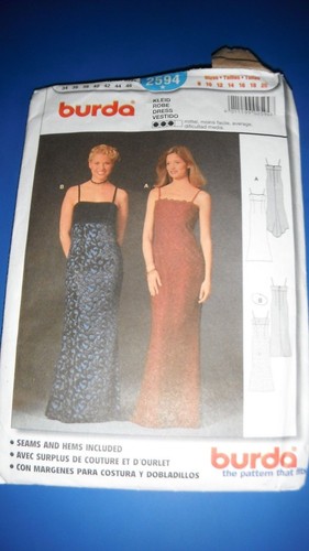 Vintage burda 2594 nähmuster - burda,