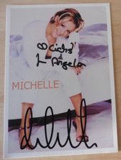 Michelle - Autogrammkarte - Ich schicke dir jetzt einen Engel -