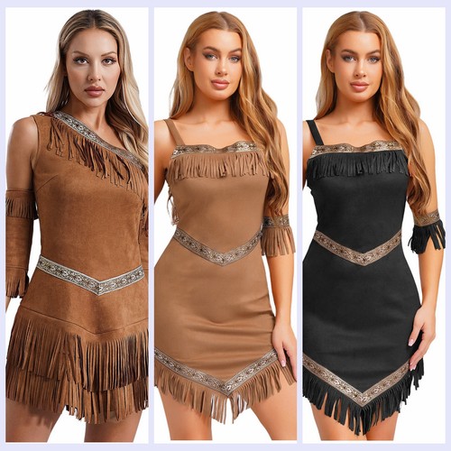 Damen indianer kostüm - de,