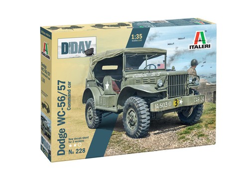 Italeri 0228 dodge wc56 - italeri, 1/35