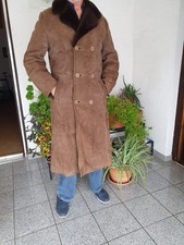 Wildleder Herrenmantel mit