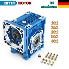 【DE】Schneckengetriebe NMRV040 Worm Gearbox 5 10 30 40:1 For Nema34 Schrittmotor