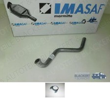 IMASAF Auspuff Hosenrohr für Mercedes /8 (W115) 200D + 220D + 240D 1968-1977