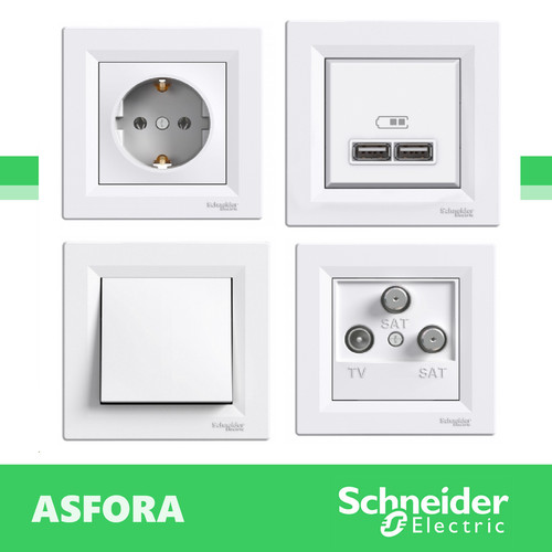 Schneider asfora steckdose - schneider,