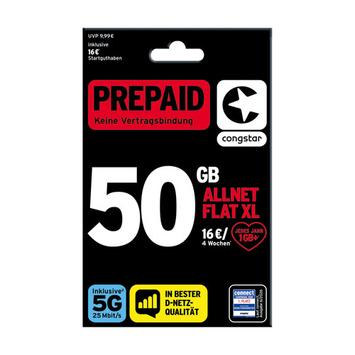 Congstar prepaid allnet - congstar,