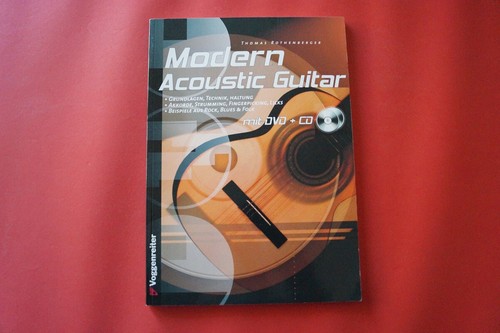 Modern acoustic guitar mit - (mit, cd