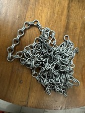 2,50 Meter Stahlkette Eisenkette Gliederkette Kette verzinkt