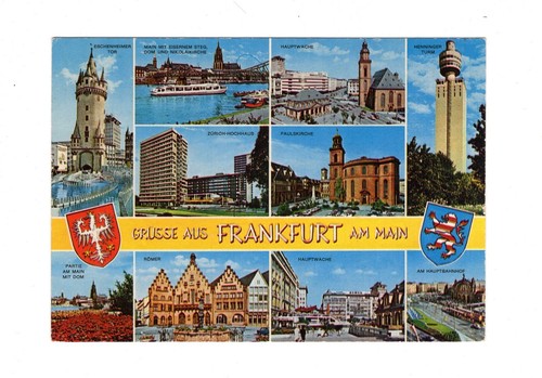 Ansichtskarte frankfurt am - ak,