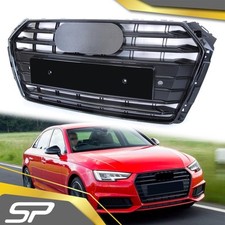 S4 Optik Front Grill Kühlergrill Schwarz Für Audi A4 B9 S4 Avant S Line 15-19