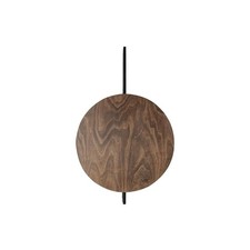 Wandleuchte holz schwarz - holz,