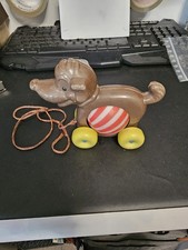 DDR Kinderspielzeug Dackel Zum Hinterher Zihen 