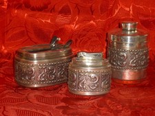 Rauchset 3 teilig Erhard und Söhne Fische Motiv