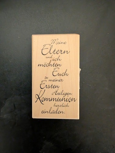 Stempel für kommunion - für,