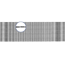 Rund Laubsägeblätter