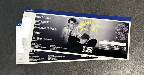 Tickets pet shop - pet, boys
