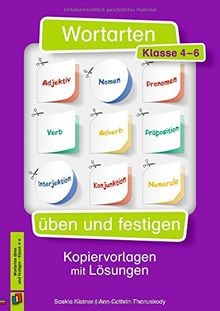 Wortarten üben und - , festigen