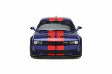 Dodge Challenger Super Stock 2021 blau rot red blue   GT Spirit GT362 1:18