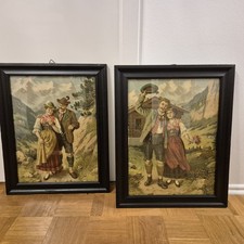 2 Bilder Edelweiß Pärchen