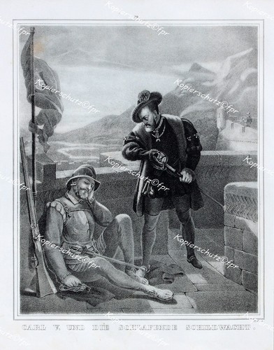 Kaiser karl schildwache - v,