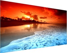 5D Diamond Painting Großes XXL Diamant Painting Bilder 40x90cm Malerei Mosaik