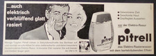 15. Pitrell Elektro Rasierwasser Werbeanzeige Werbung Reklame 1960