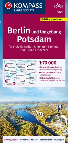 Kompass fahrradkarte 3342 - kompass,
