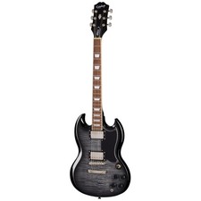 Epiphone SG Tribute Plus Ebony Burst - Double Cut Modelle