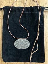 Pave Diamant Collier aus