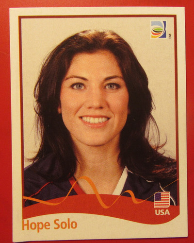 Hope solo panini wm 2011 - wm,
