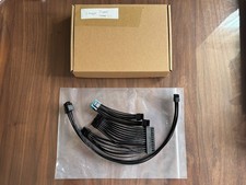 FormD T1 Corsair Typ-5 maßgeschneidertes versilbertes Kabelset – Standardkonfigurationen