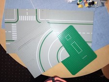 Lego Straßenplatten grau +