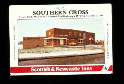 Matchbox label pub - matchbox, inn