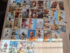 Winnetou 1 Postkarten E01-E35 vollständig