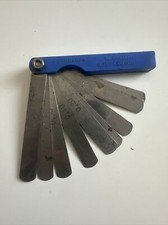 Ventillehre Abstandslehre 10 Blatt 0,10 - 1 mm - Vintage - Wunderbare Deko