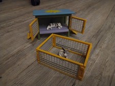 Schleich Kaninchenstall/Hasenstall mit Außengehege 41800