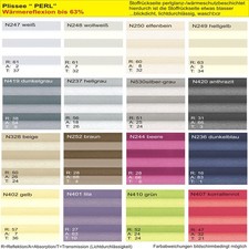 Plissee mit HITZESCHUTZ Jalousie Plisee Rollo Plissee zum Bohren MASSANFERTIGUNG