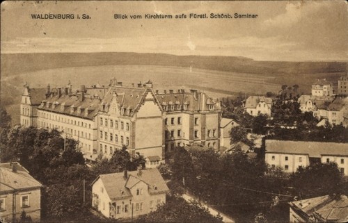 Waldenburg sachsen - ak,