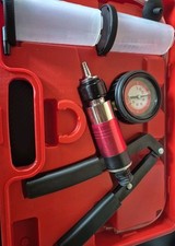 KFZ Vakuumpumpe Set Bremsenentlüfter Unterdruckpumpe Bremse Pumpe Druckprüfer EU