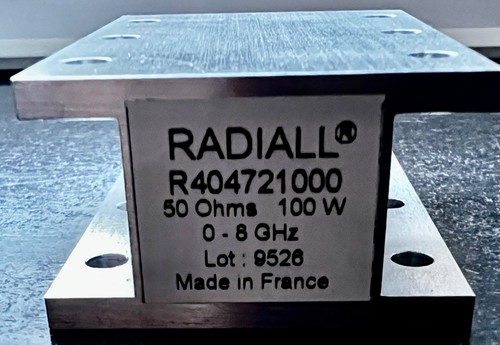 Radiall r404721000 ohms 100 - ohms,