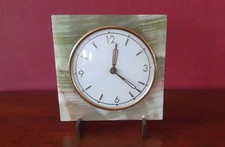 Onyx Marmor Uhr  1950er oder