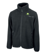 JOHN DEERE Operator Fleece Jacke Warm Robust Outdoor Bekleidung S-3XL Schwarz