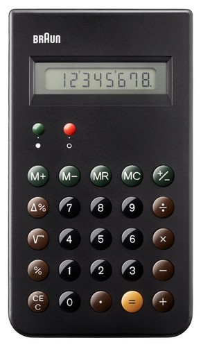 Braun bne001bk taschenrechner - braun,