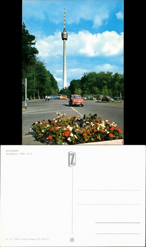 Ansichtskarte stuttgart - ansichtskarte,