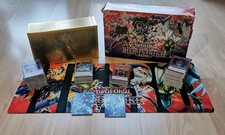Yu-Gi-Oh! Kartenkonvolut inkl. Hero Strike Spielmatte & Verpackung