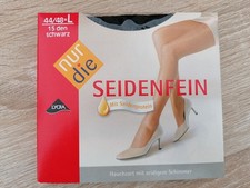 Feinstrumpfhose 15 DEN. Farbe: Schwarz. Größe: 44-48. Marke: nurdie.