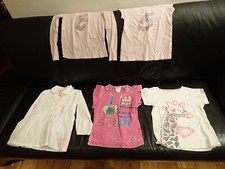 5 x Mädchen Bluse Hemd Shirt s.Oliver Handarbeit Giraffe Gr 104-110 H&M Näherei