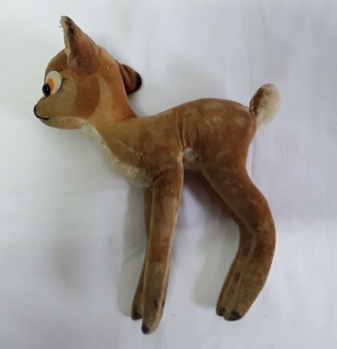 Vintage bambi plüschtier - vintage,