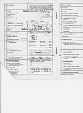  GOLIATH GD 750 1950 Kfz-Brief Oldtimer Pappbrief Dreirad LKW